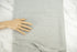 Heather Light Gray Brushed Baby French Terry Fleece Knit Fabric 1 yard